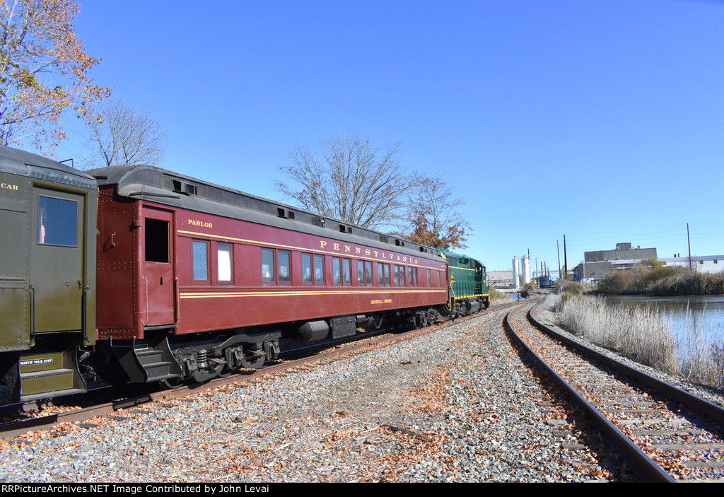 Restored Pennsylvania RR Mineral Spring Parlor Car